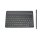 QWERTZ Bluetooth-Tastatur beleuchtet Keyboard für iPad Android & Windows Tablets