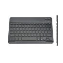 QWERTZ Bluetooth-Tastatur beleuchtet Keyboard für...