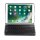 3in1 Bluetooth Tastatur (Weiß) + Maus + Cover für Apple iPad iPad 10.2 2019/2020/2021 10.2 Zoll Case Schutz Hülle Tasche Keyboard