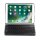3in1 Bluetooth Tastatur (Schwarz mit Beleuchtung) + Maus + Cover für Apple iPad iPad 10.2 2019/2020/2021 10.2 Zoll Case Schutz Hülle Tasche Keyboard