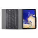 3in1 Bluetooth Tastatur (Schwarz mit Beleuchtung) + Maus + Cover für Samsung Galaxy Tab A T590 T595 10.5 Zoll Case Schutz Hülle Tasche Keyboard