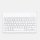 3in1 Bluetooth Tastatur (Weiß) + Maus + Cover für Apple iPad Pro 10.5 Zoll 2017 Air 10.5 2019 3.Gen Zoll Case Schutz Hülle Tasche Keyboard