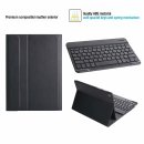 3in1 Bluetooth Tastatur (Schwarz) + Maus + Cover für Samsung Galaxy Tab S6 Lite P610 P615 10.4 Zoll Case Schutz Hülle Tasche Keyboard