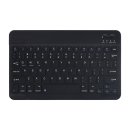 3in1 Bluetooth Tastatur (Schwarz) + Maus + Cover für Samsung Galaxy Tab S7 FE/S7+/S8+ T730/T970/X800 12.4 Zoll Case Schutz Hülle Tasche Keyboard