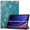 Schutzhülle für Samsung Tab S9 2023 SM-X710 SM-X716 11 Zoll Slim Case Etui mit Standfunktion und Auto Sleep/Wake Funktion