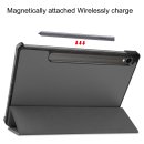 Case für Samsung Tab S9 2023 SM-X710 SM-X716 11 Zoll Schutzhülle Tasche mit Standfunktion und Auto Sleep/Wake Funktion