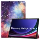 Tablet Hülle für Samsung Tab S9+ Plus 2023 SM-X810 SM-X816B SM-X818U 12.4 Zoll Slim Case Etui mit Standfunktion und Auto Sleep/Wake Funktion