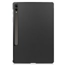 Hülle für Samsung Tab S9+ Plus 2023 SM-X810 SM-X816B SM-X818U 12.4 Zoll Smart Cover Etui mit Standfunktion und Auto Sleep/Wake Funktion