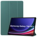 Hülle für Samsung Tab S9+ Plus 2023 SM-X810 SM-X816B SM-X818U 12.4 Zoll Smart Cover Etui mit Standfunktion und Auto Sleep/Wake Funktion