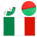 Italien Italy Flagge mit Ösen Fahne 150x90...