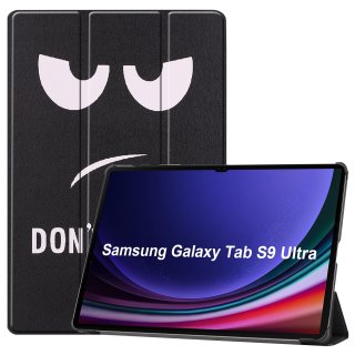 Hülle für Samsung Tab Galaxy S9 Ultra SM-X910 SM-916B 14.6 Zoll Smart Cover Etui mit Standfunktion und Auto Sleep/Wake Funktion