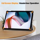 Hülle für Xiaomi Redmi Pad SE 2023 11 Zoll Smart Cover Etui mit Standfunktion und Auto Sleep/Wake Funktion