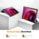 Case für Lenovo Tab M10 5G TB-360ZU 2023 10.6 Zoll Schutzhülle Tasche mit Standfunktion und Auto Sleep/Wake Funktion