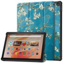 Schutzhülle für Amazon Fire HD 10 2023 13.Gen 10.1 Zoll Slim Case Etui mit Standfunktion und Auto Sleep/Wake Funktion