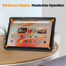 Cover für Amazon Fire HD 10 2023 13.Gen 10.1 Zoll Tablethülle Schlank mit Standfunktion und Auto Sleep/Wake Funktion