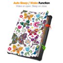 Schutzhülle für Amazon Fire HD 10 2023 13.Gen 10.1 Zoll Slim Case Etui mit Standfunktion und Auto Sleep/Wake Funktion