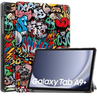 Schutzhülle für Samsung Tab A9+ Plus 2023 SM-X210/X216/X218 11 Zoll Slim Case Etui mit Standfunktion und Auto Sleep/Wake Funktion