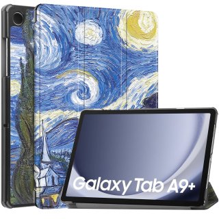 Schutzhülle für Samsung Tab A9+ Plus 2023 SM-X210/X216/X218 11 Zoll Slim Case Etui mit Standfunktion und Auto Sleep/Wake Funktion