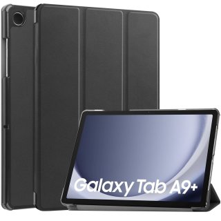 Hülle für Samsung Tab A9+ Plus 2023 SM-X210/X216/X218 11 Zoll Smart Cover Etui mit Standfunktion und Auto Sleep/Wake Funktion