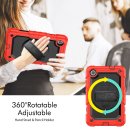 4in1 Case für Lenovo Tab M8 (4th Gen) TB-300FU 2023 8 Zoll Hülle Stoßfest Schutz + Standfuß