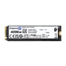 SSD 4TB Kingston M.2 PCI-E NVMe Gen4 KC3000 retail