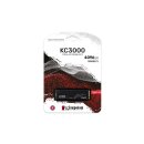 SSD 4TB Kingston M.2 PCI-E NVMe Gen4 KC3000 retail