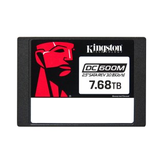 KINGSTON 7.68TB DC600M 6.35cm 2.5Zoll SATA3 mixed-use data center SSD for enterprise servers and NAS (VMWare Ready)