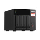 QNAP TS-473A-SW5T 4-bay NAS AMD Ryzen Embedded V1500B 4C/8T 2.2GHz 8GB DDR4 RAM 2xSODIMM slots max. 64GB optional ECC RAM support