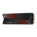 SSD 4TB Samsung M.2 PCI-E NVMe Gen4 990 PRO Heatsink retail