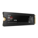 SSD 4TB Samsung M.2 PCI-E NVMe Gen4 990 PRO Heatsink retail