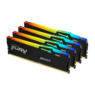 64GB DDR5-6000MT/S CL40 DIMM (KIT OF 4) FURY BEAST RGB XMP