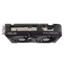 ASUS Dual Radeon RX 7600 XT 16GB - OC Edition - Grafikkarten - Radeon RX 7600 XT - 16 GB