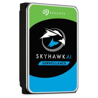 Seagate SkyHawk AI ST12000VE001 - Festplatte - 12 TB - intern - 3.5" (8.9 cm) - SATA 6Gb/s - Puffer: 256 MB - mit 3 Jahre Seagate Rescue Datenwiederherstellung