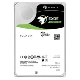 Seagate Exos X18 ST14000NM000J - Festplatte - 14 TB - intern - SATA 6Gb/s - 7200 rpm - Puffer: 256 MB