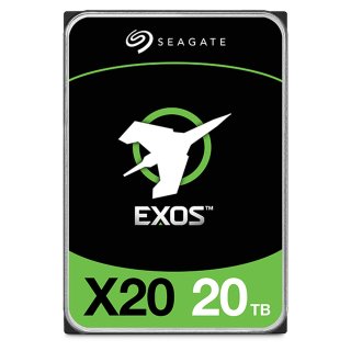 Seagate Exos X20 ST20000NM002D - Festplatte - 20 TB - intern - SAS 12Gb/s - 7200 rpm - Puffer: 256 MB