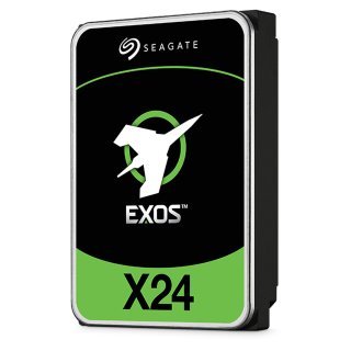 Seagate Exos X24 ST24000NM007H - Festplatte - Enterprise - 24 TB - intern - 3.5" (8.9 cm) - SAS 12Gb/s - 7200 rpm - Puffer: 512 MB