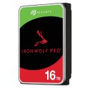 Seagate IronWolf Pro ST16000NT001 - Festplatte - 16 TB - intern - 3.5" (8.9 cm) - SATA 6Gb/s - 7200 rpm - Puffer: 256 MB - mit 3 Jahre Seagate Rescue Datenwiederherstellung