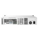 QNAP TS-832PXU - NAS-Server - 8 Schächte - Rack - einbaufähig - SATA 6Gb/s - RAID RAID 0, 1, 5, 6, 10, 50, JBOD, 60 - RAM 4 GB - Gigabit Ethernet / 2.5 Gigabit Ethernet / 10 Gigabit Ethernet - iSCSI Support - 2U