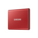 SSD 2TB Samsung Portable SSD T7 USB3.2 Gen.2 Metallic Red