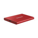 SSD 2TB Samsung Portable SSD T7 USB3.2 Gen.2 Metallic Red