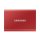 SSD 2TB Samsung Portable SSD T7 USB3.2 Gen.2 Metallic Red