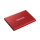 SSD 2TB Samsung Portable SSD T7 USB3.2 Gen.2 Metallic Red