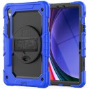 4in1 Schutzhülle für Samsung Galaxy Tab S9 FE 2023 X510/SM-X516/SM-X518 10.9 Zoll Hard Case + Standfunktion+Tragegurt