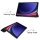 Cover für Samsung Galaxy Tab S9 FE Plus+ X610/X616 2023 12.4 Zoll Zoll Slim Schutzhülle Hardcase aufstellbar und Wake & Sleep Funktion