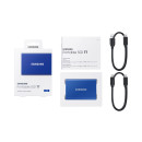 SSD 2TB Samsung Portable SSD T7 USB3.2 Gen.2 Indigo Blue