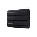 SSD 2TB Samsung Portable SSD T7 Shield USB3.2 Black extern Kit