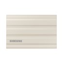 SSD 2TB Samsung Portable SSD T7 Shield USB3.2 Beige extern Kit