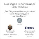 Orbi RBK853 - WLAN-System (Router, 2 Extender)