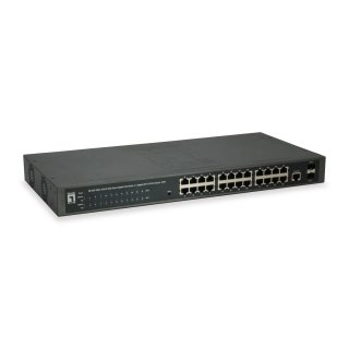 GEP-2652 - Switch - Smart - 24 x 10/100/1000 (PoE+)