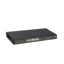 Hilbert 18-Port Gigabit PoE Smart Lite Switch - 16 PoE Ausgänge - 2 x Gigabit...